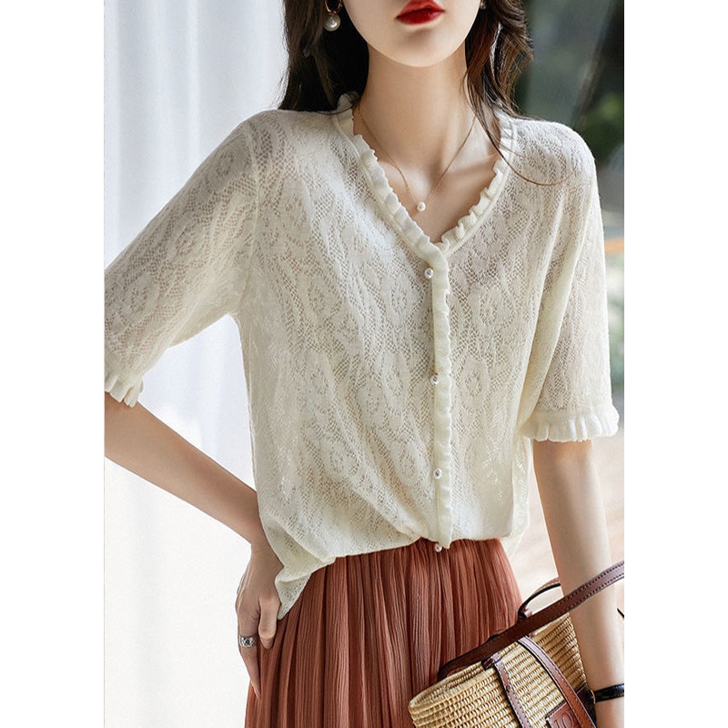 Fungus Edge Short Sleeve Women's T-shirt Summer New