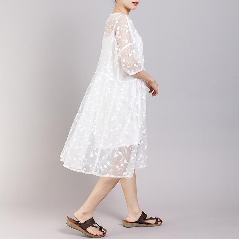 Casual Cute V-Neck Short Sleeve Dress
