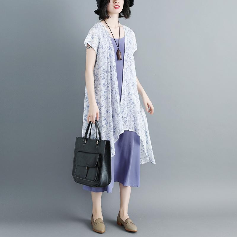Women Casual Short Sleeve Printed Two Piece Set