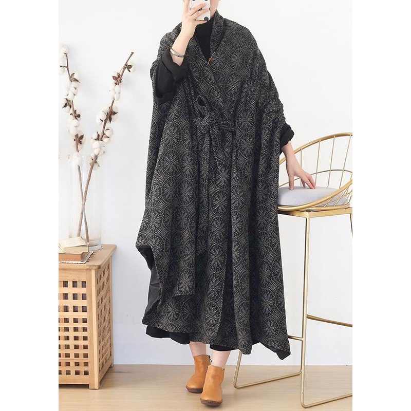 boutique  plus size clothing Jackets & Coats cloak women coats asymmetric wild wool coat