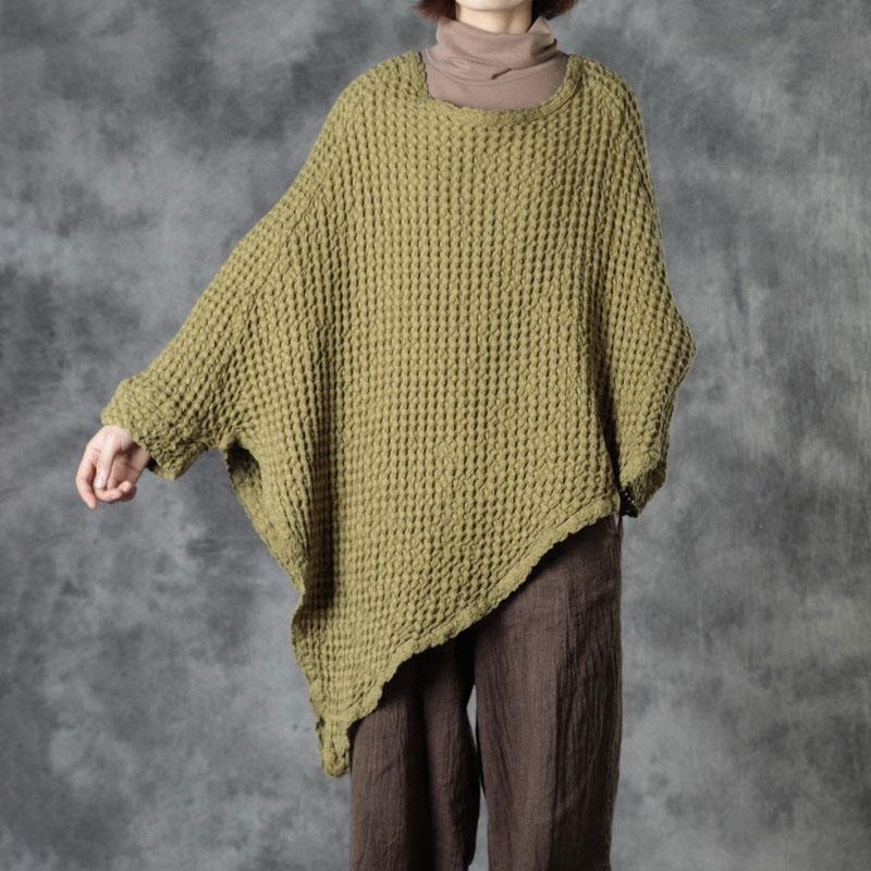 Women Spring Casual Irregular Sweater