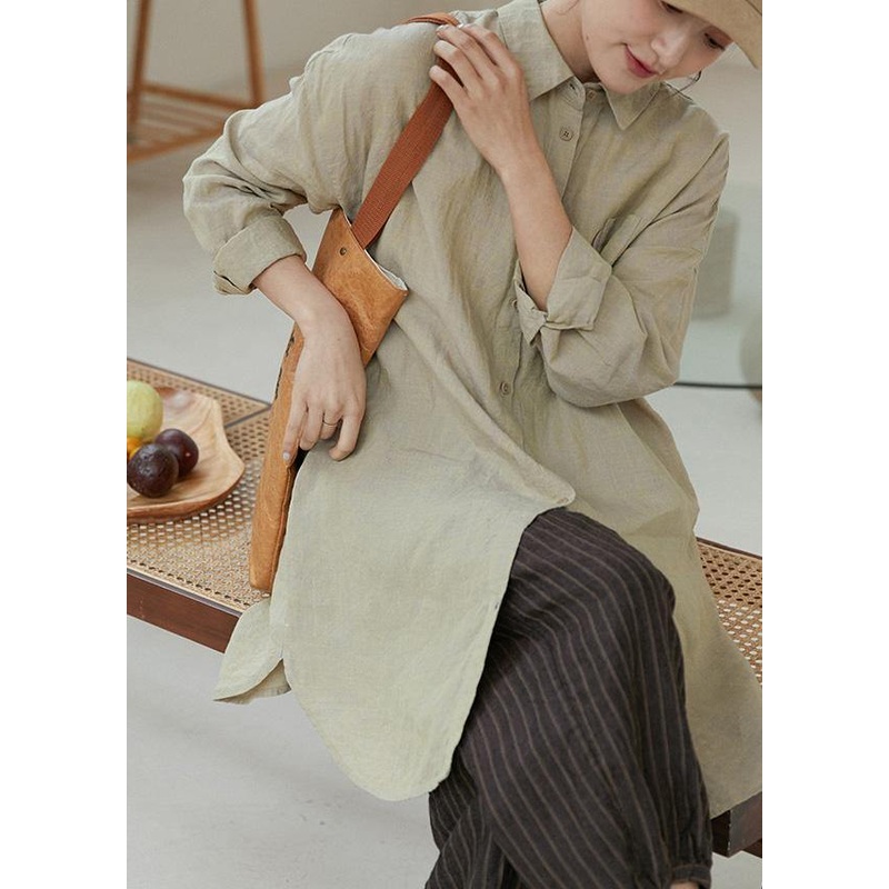 Art Lapel Button Down Spring Clothes For Women Shirts