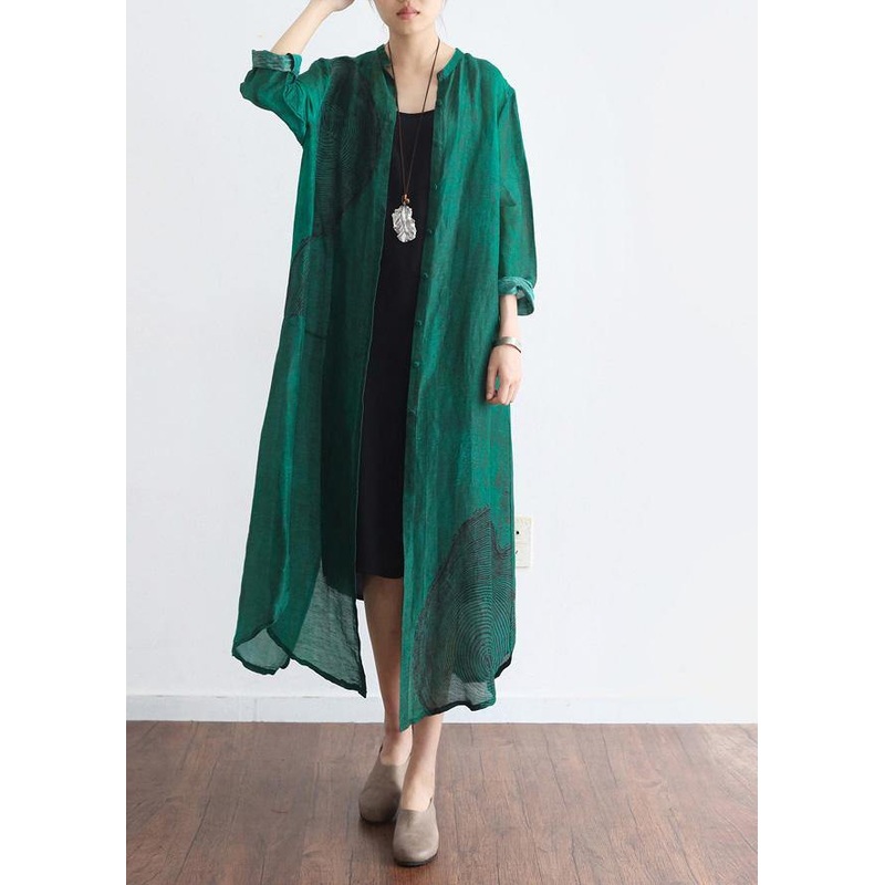 2021 Spring Loose Large Art Silk Cardigan