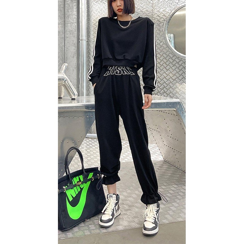 Two Piece Suit Of Spring Leisure Fashion Sweater And Pants