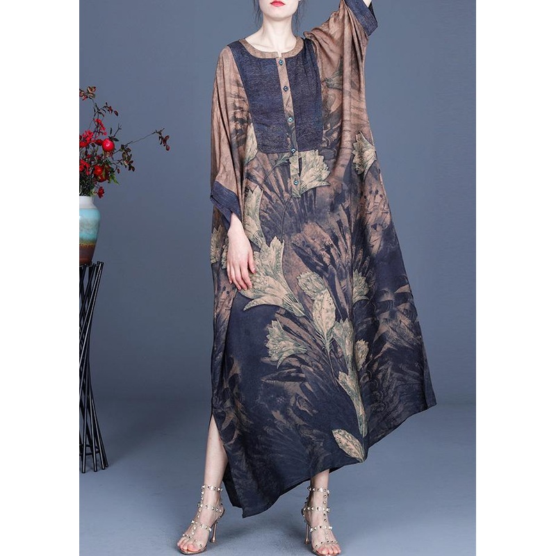 2021 Spring Large Patchwork Print Dress ( Limited Stock)