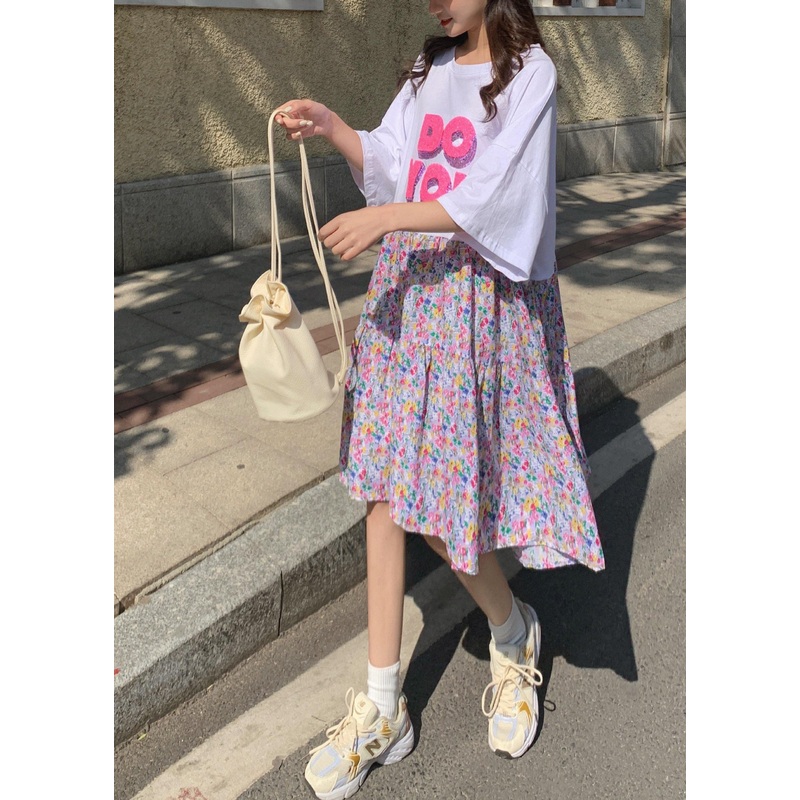 Women White Sequins Letter Cotton Summer Dress