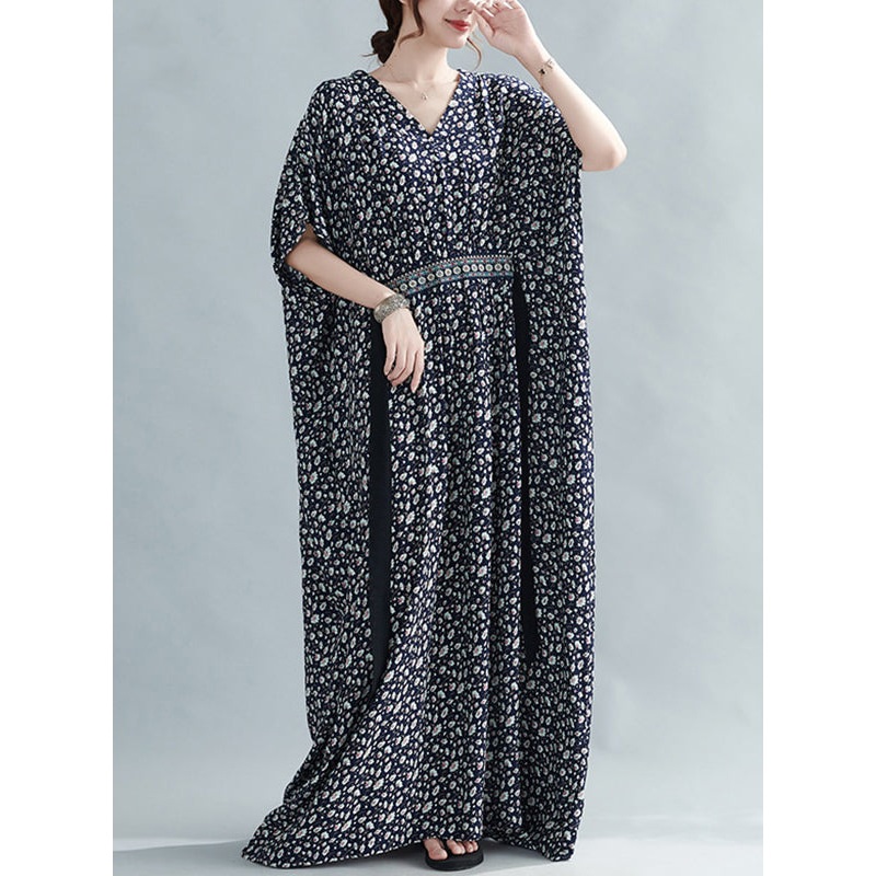Summer Plus Size Women Boho Long Dress