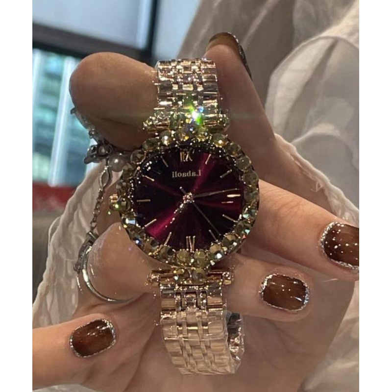 Vogue Mulberry Stainless Steel Tempered Glass Watch